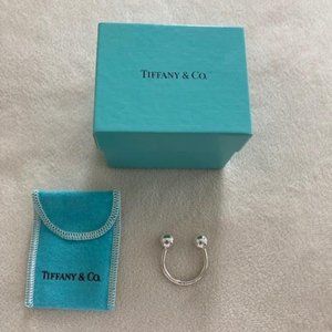 Perfect condition Tiffany and Co. sterling silver key fob